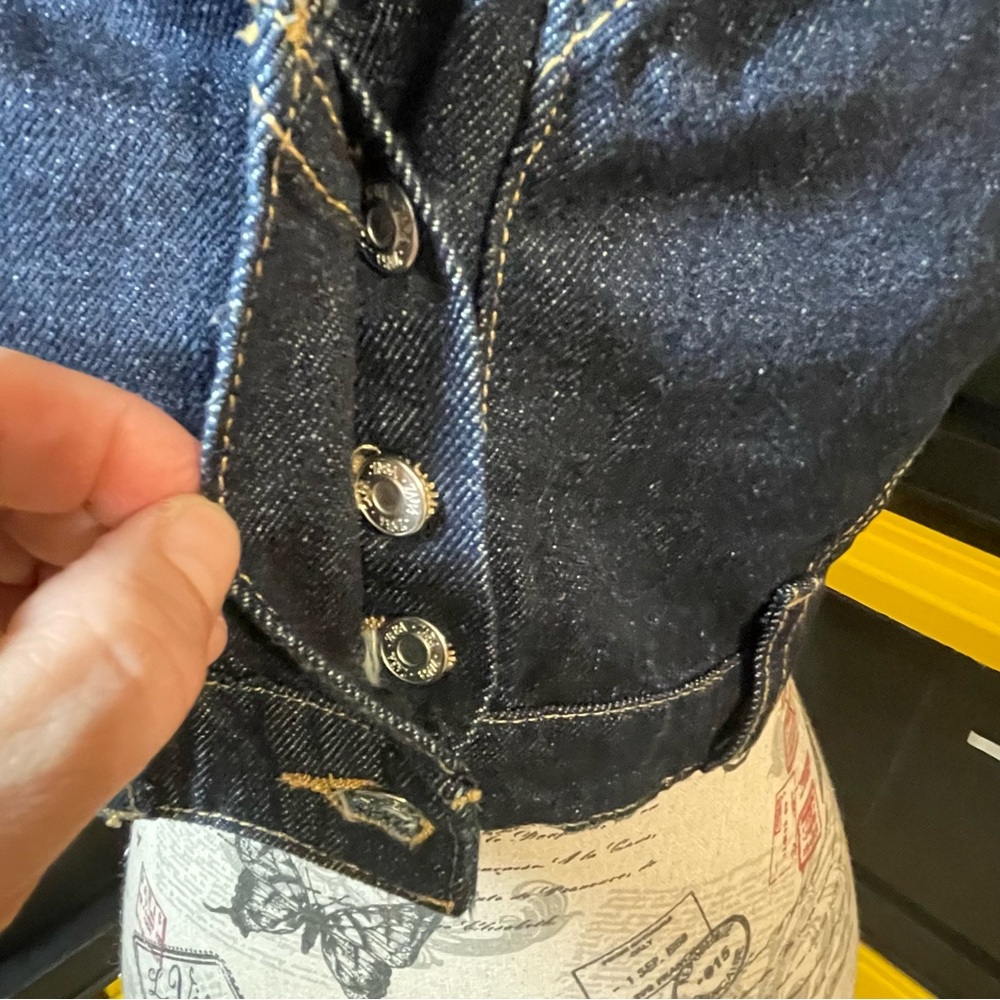 Zara Indigo Denim Vest - Picture 4 of 7